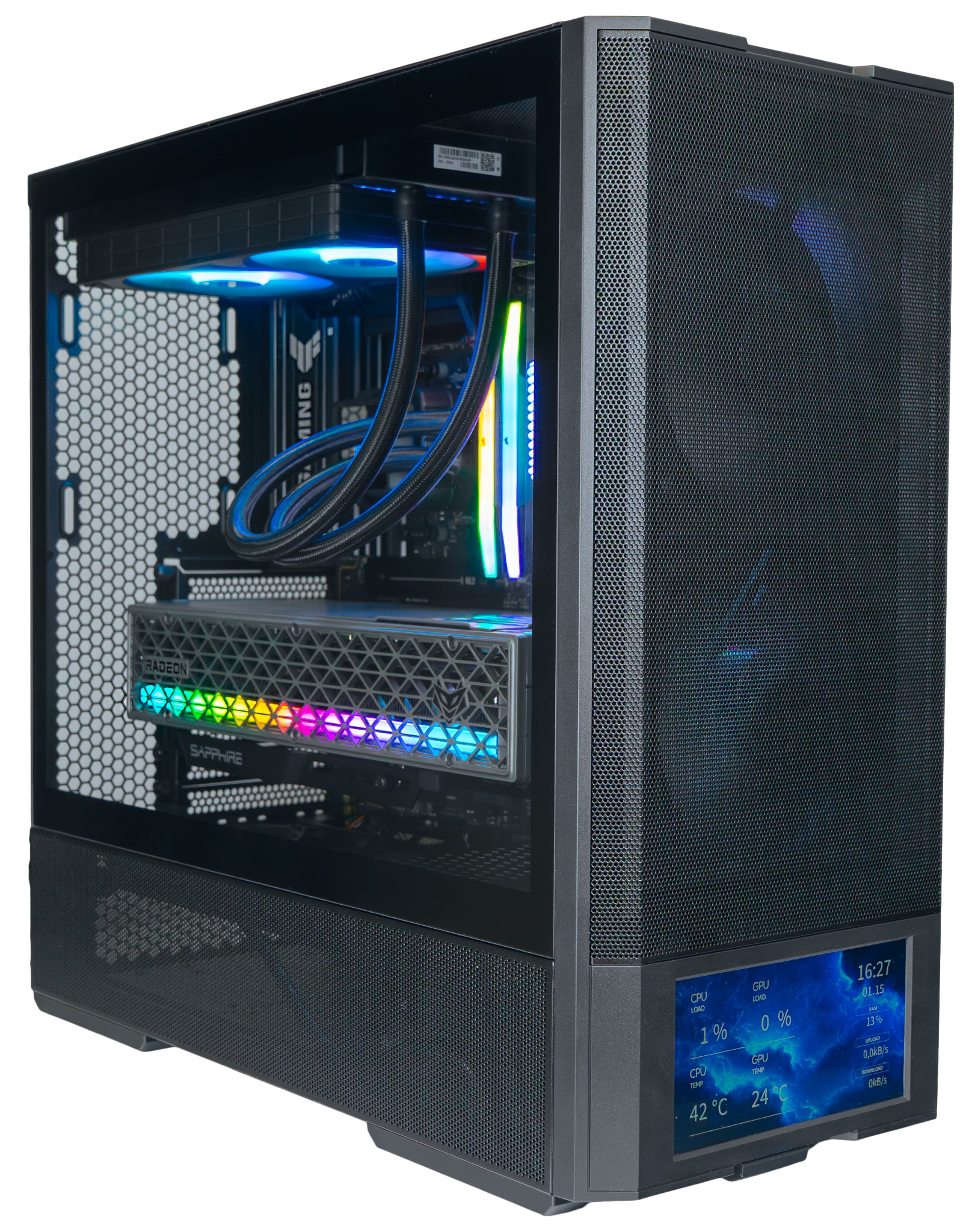 AlzaPC GameBox Elite – R7 / RX9070XT / 48GB RAM / 2TB SSD / OS nélkül