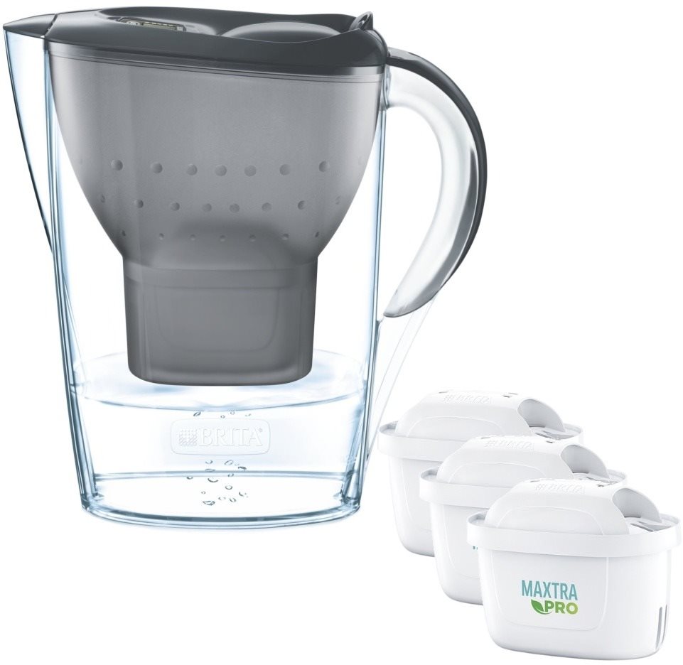 BRITA Marella 2,4 l grafit + 3 darab MX Pro PO 2024