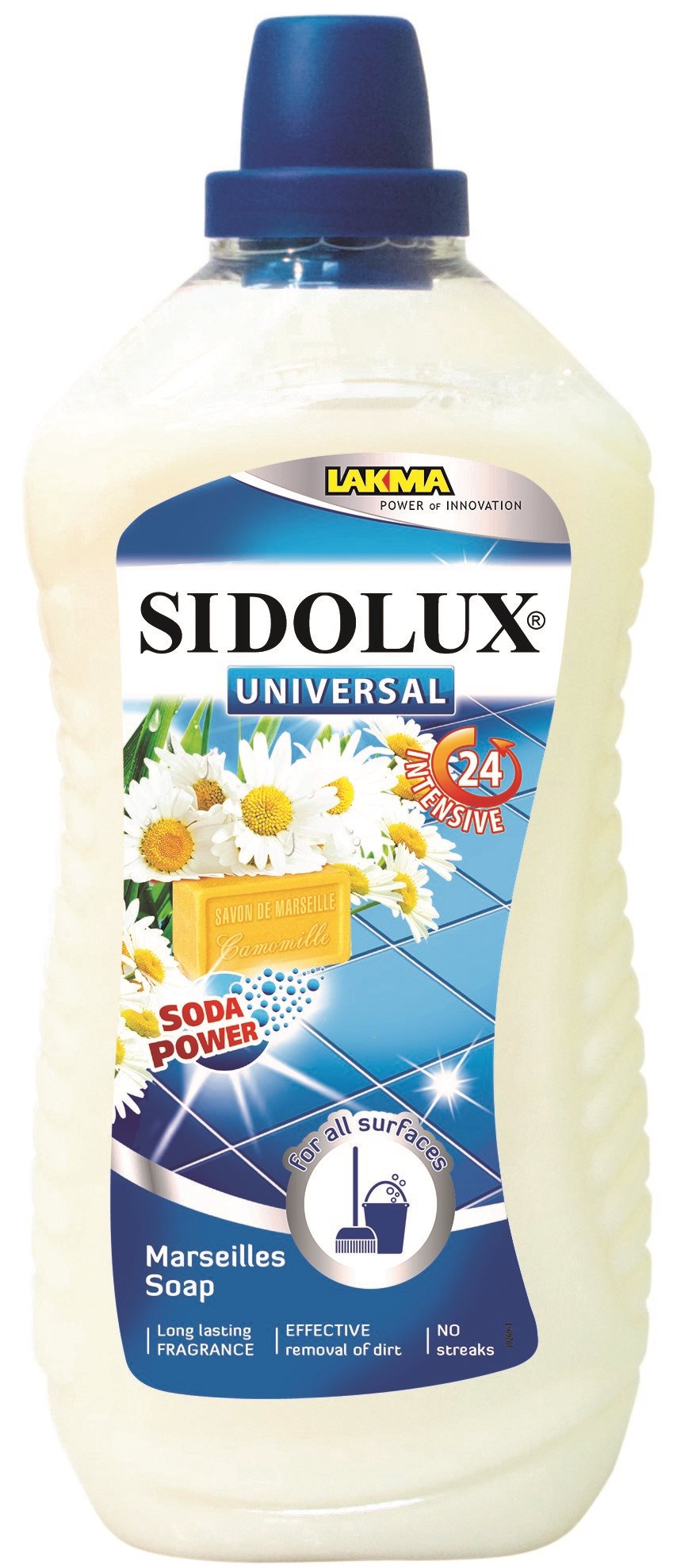 SIDOLUX Universal Soda Power Marseille Soap, 1 l