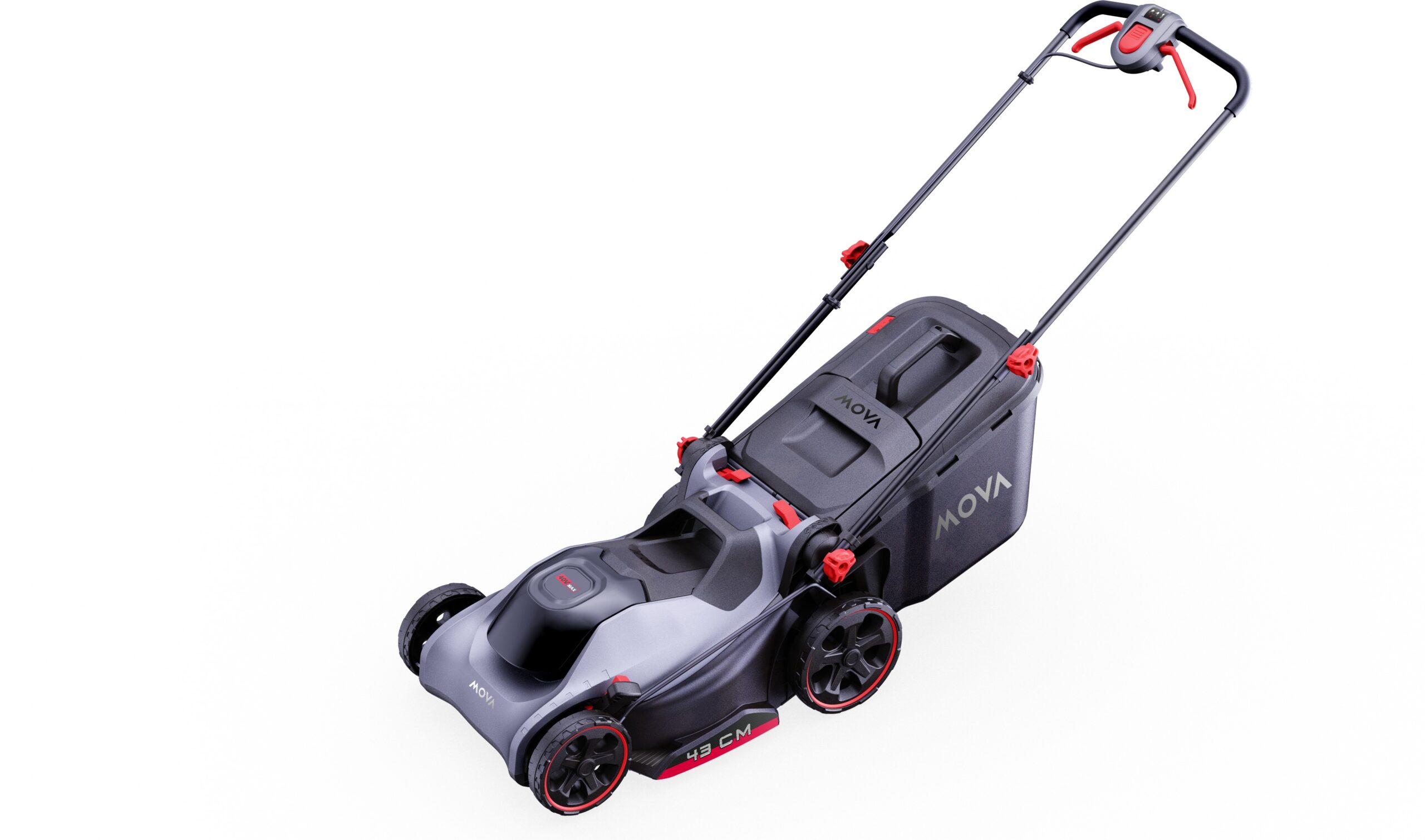 MOVA Rotációs fűnyíró AKU 40V 43 cm, készlet (2x2Ah)