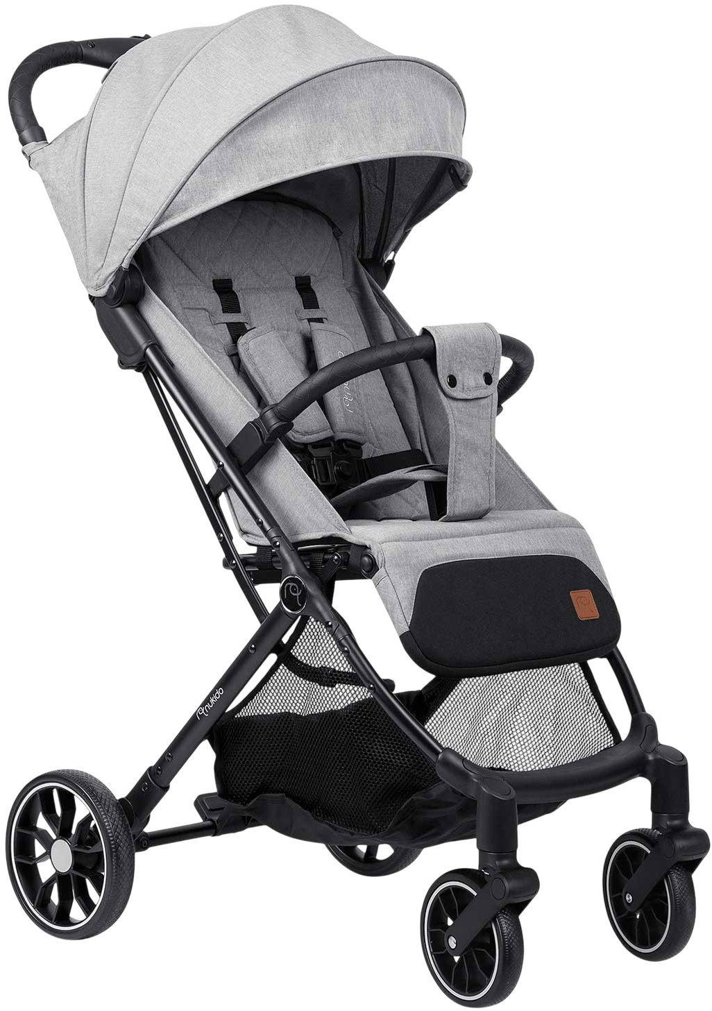 Nukido 716003 Paseo Sport babakocsi, 0-36 hónap, 15 kg, világosszürke
