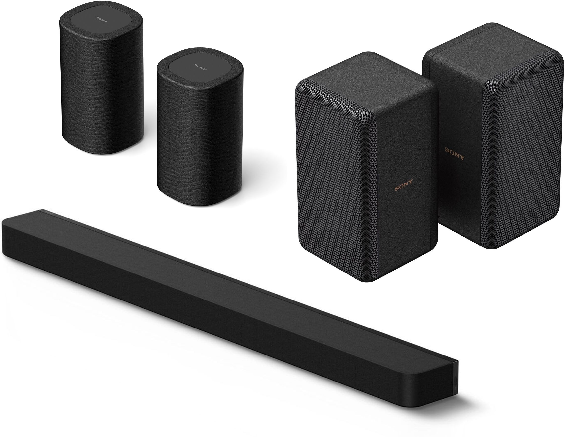 Sony BRAVIA Theatre Bar 8 + 2× Sony SA-RS3S + Sony BRAVIA Theatre Sub 7