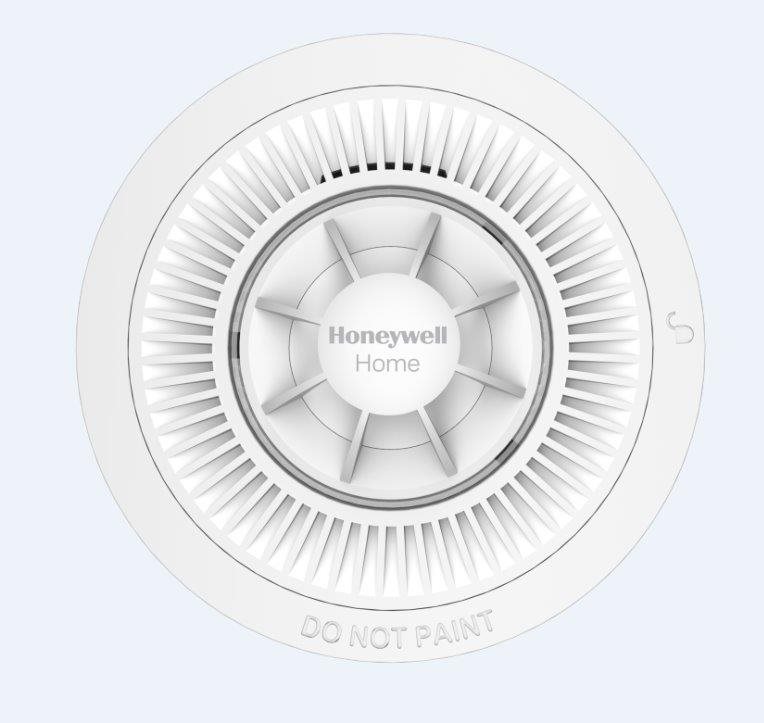 Honeywell Home R200H-N2 összekapcsolt tűzjelző riasztó – hőmérséklet elvű, elemmel működtethető