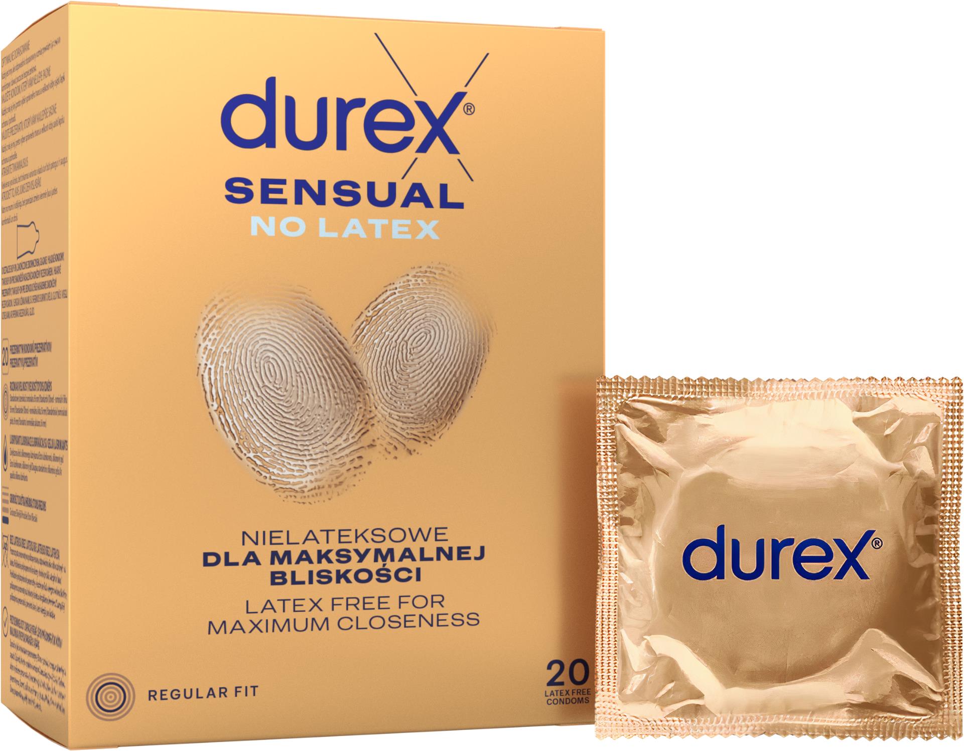 DUREX Sensual No Latex – 20 db
