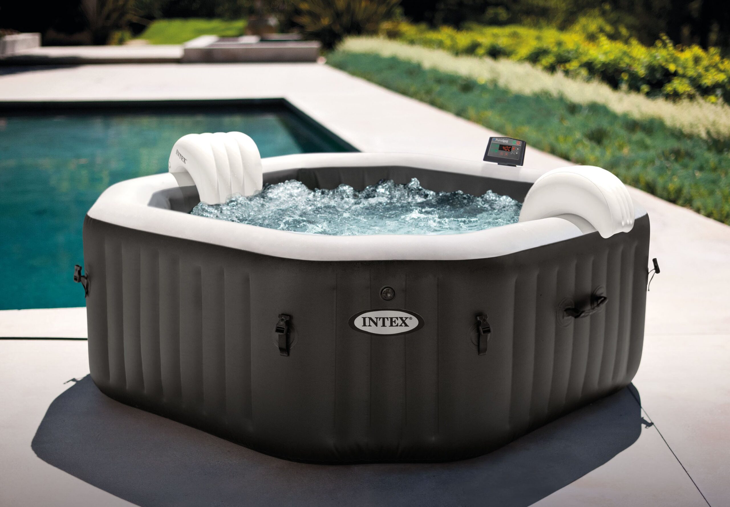 Intex Felfújható jakuzzi medence Pure Spa – Jet & Bubble Deluxe HWS – Intex 28458EX
