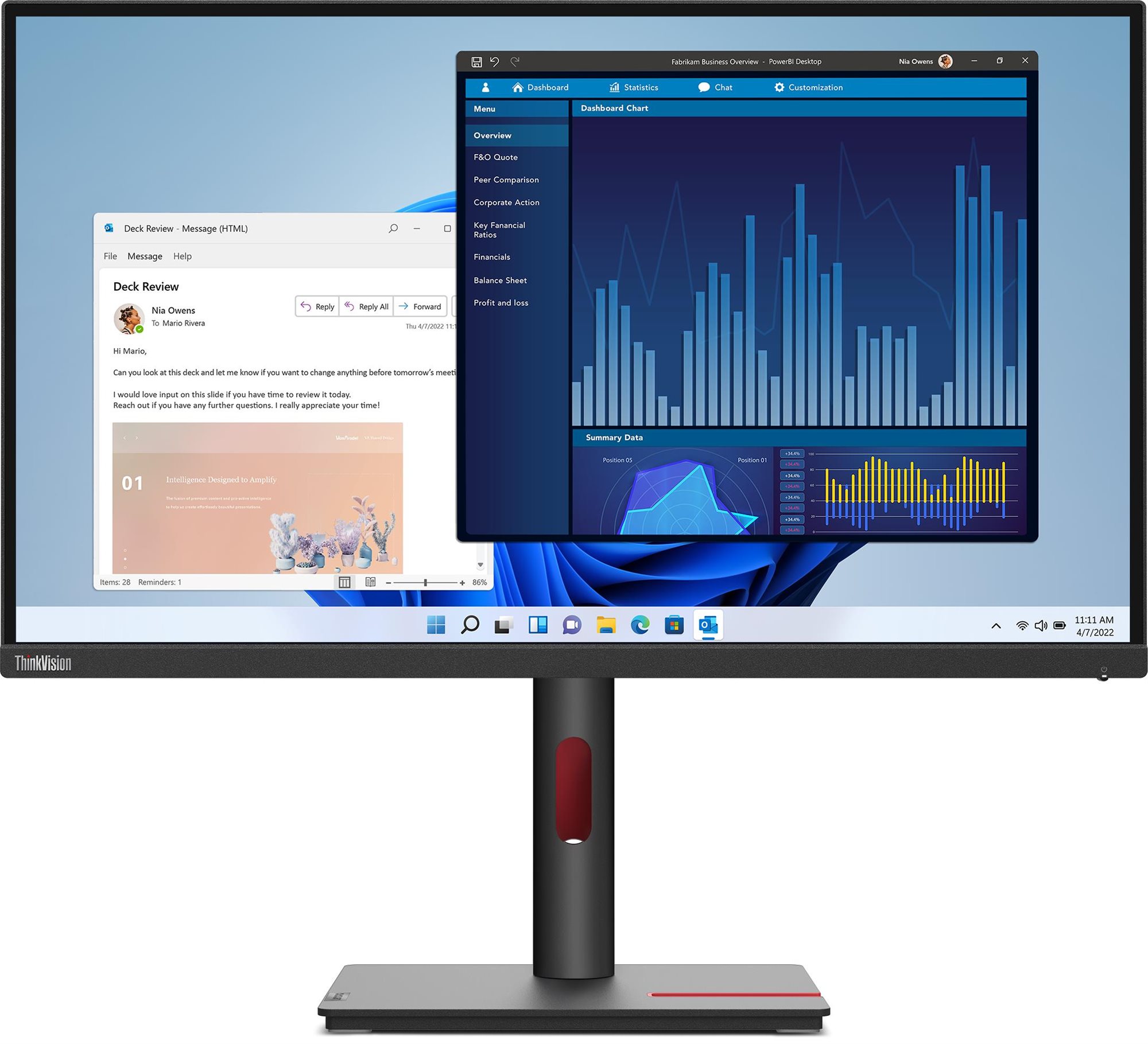27″ Lenovo ThinkVision T27p-30