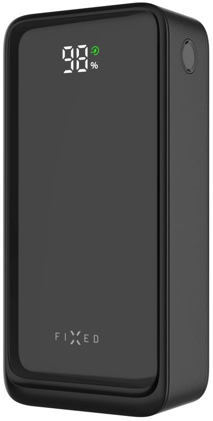 FIXED Zen2 30 + LCD-kijelző, PD 20W 30.000mAh kimenet – fekete
