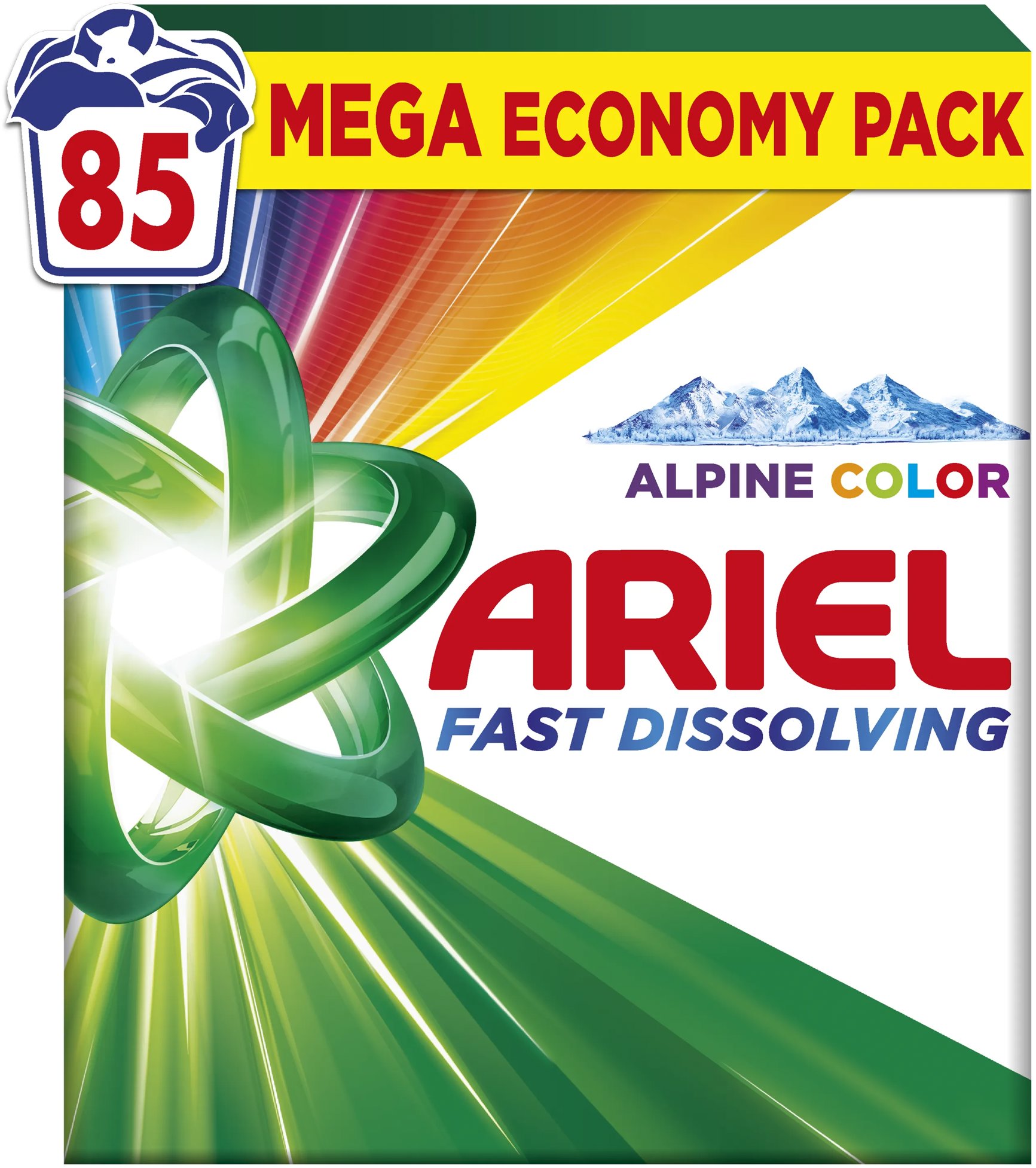 ARIEL Color, 4,675 kg (85 mosás)